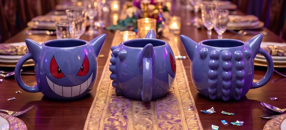 Taza Gengar en 3D | Tazas Pokémon