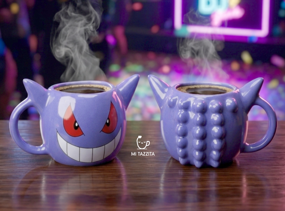 Taza Gengar en 3D | Tazas Pokémon