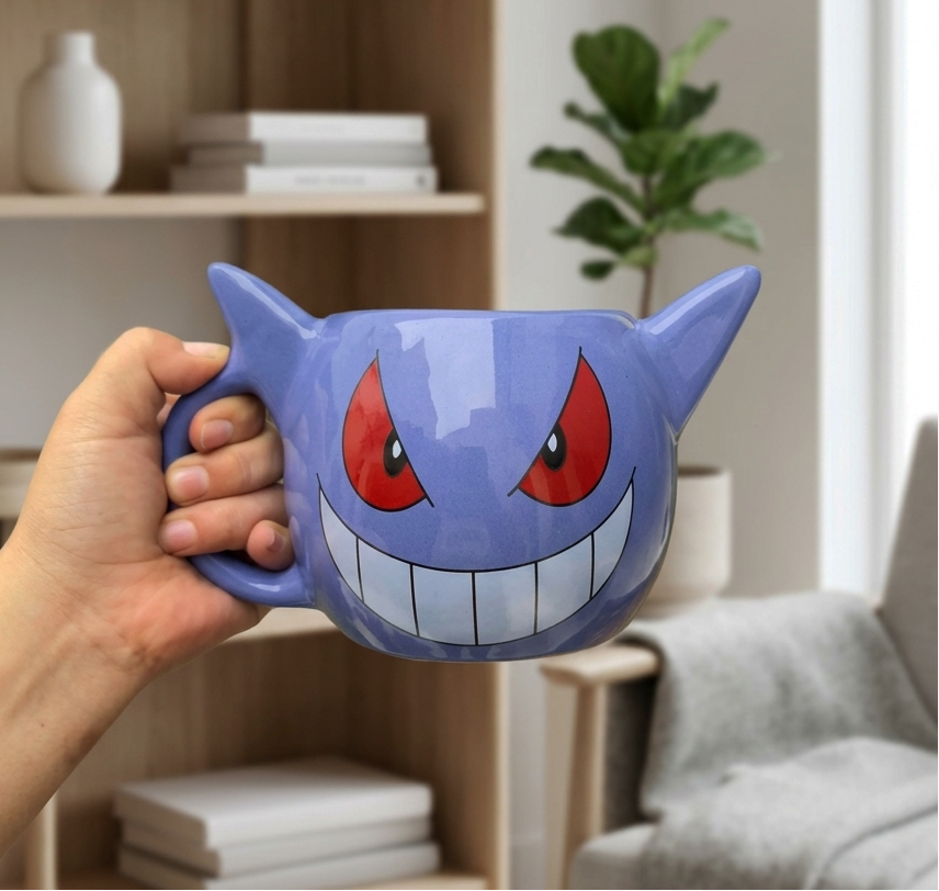 Taza Gengar en 3D | Tazas Pokémon