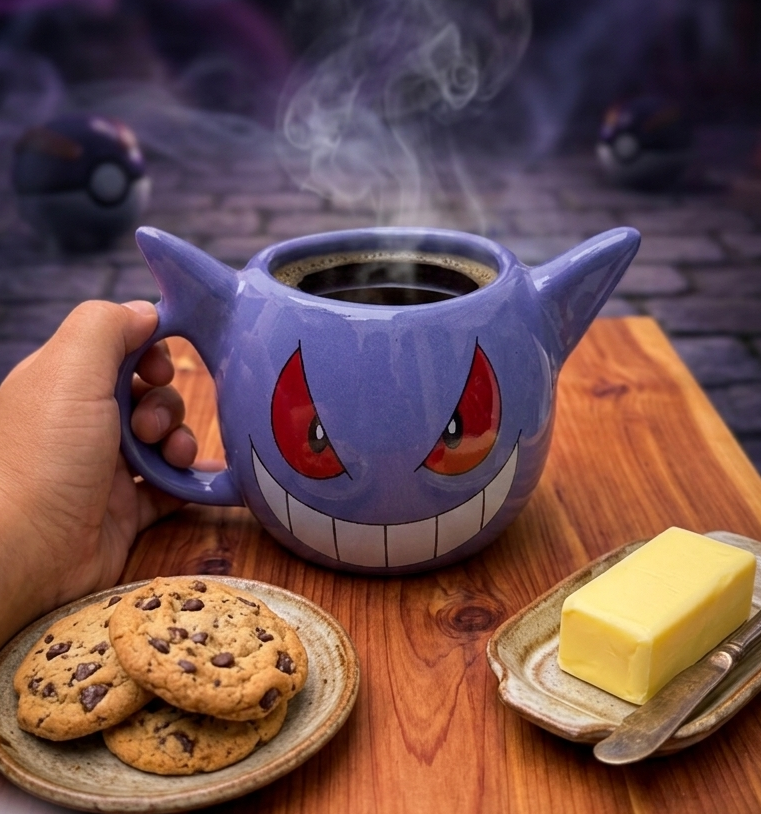 Taza Gengar en 3D | Tazas Pokémon