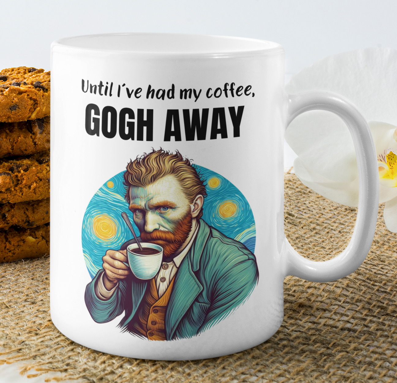 Taza Gogh Away Van Gogh  Taza Van Gogh