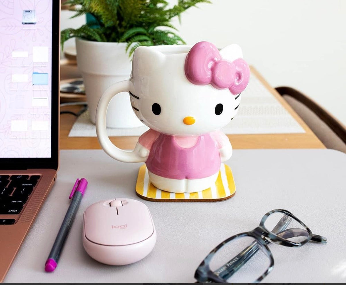 Taza Hello Kitty Cuerpo Completo Rosado -  Tazas Hello Kitty
