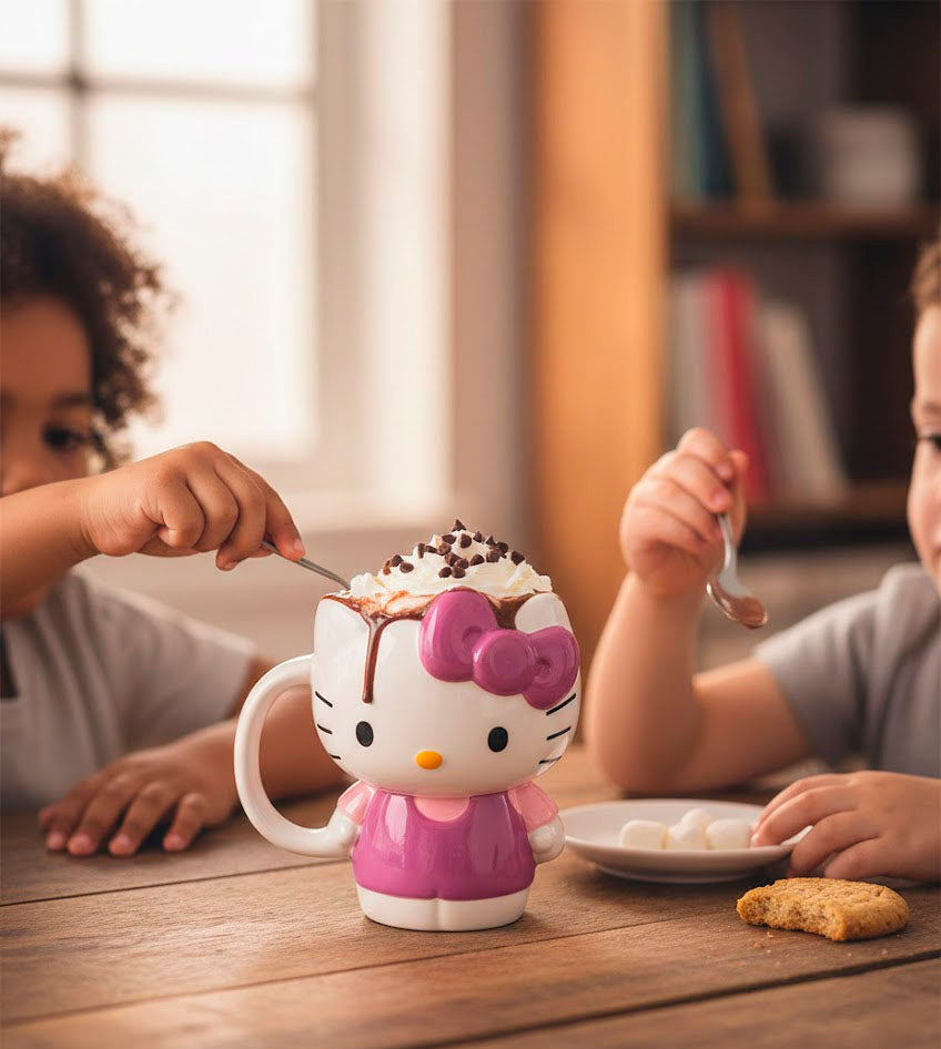 Taza Hello Kitty Cuerpo Completo Rosado -  Tazas Hello Kitty