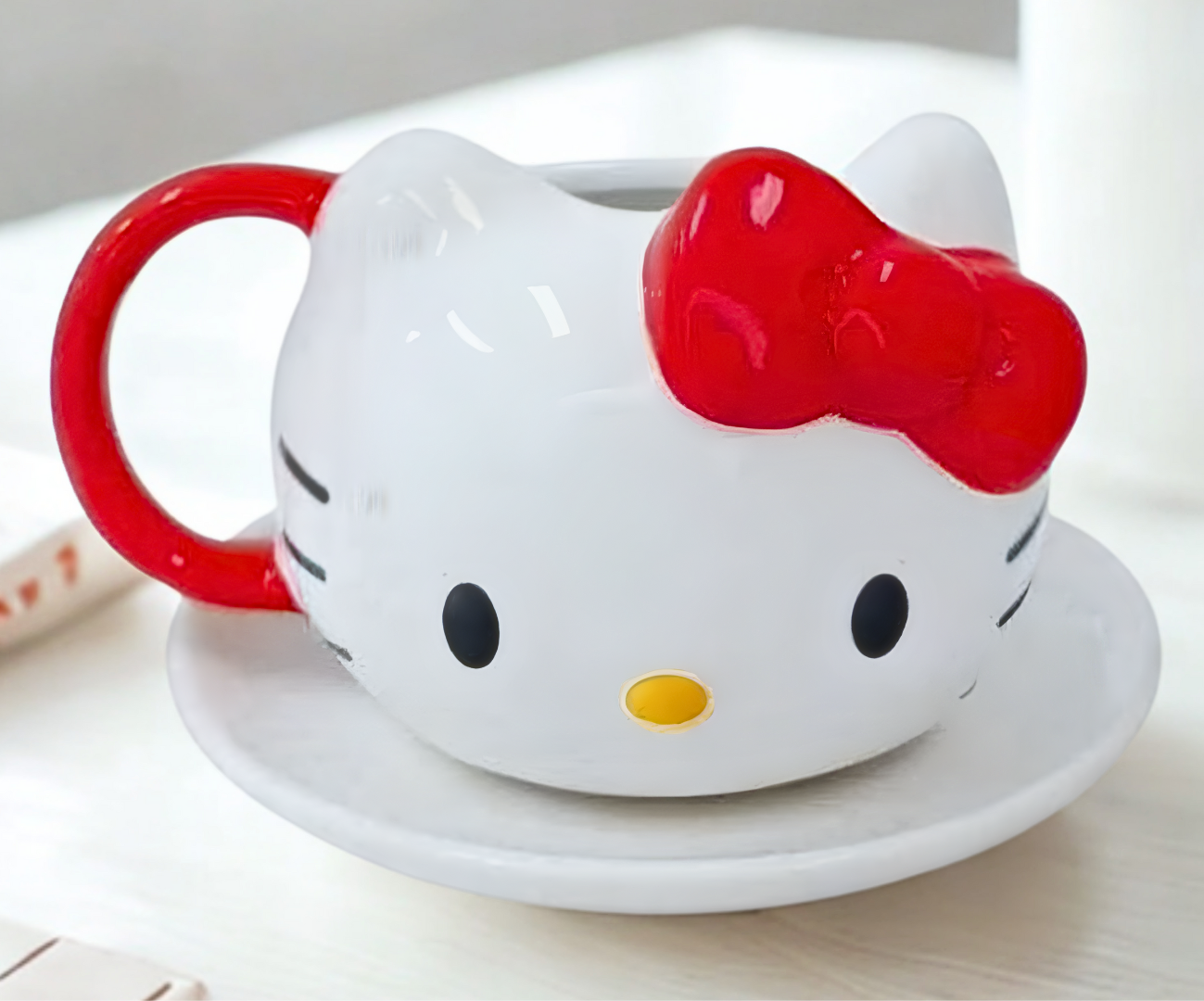 Taza Hello Kitty con Plato - Tazas Hello Kitty