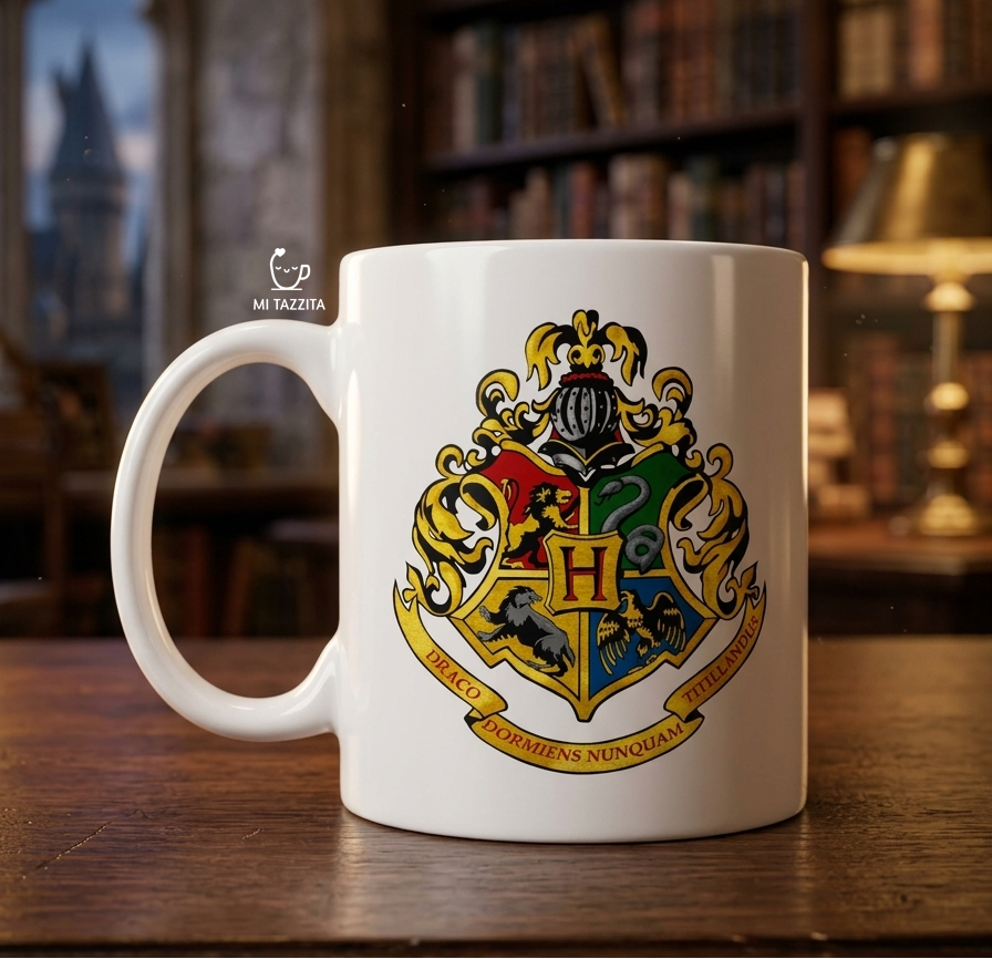 Taza Hogwarts | Tazas Harry Potter / Taza Blanca de 11 oz.