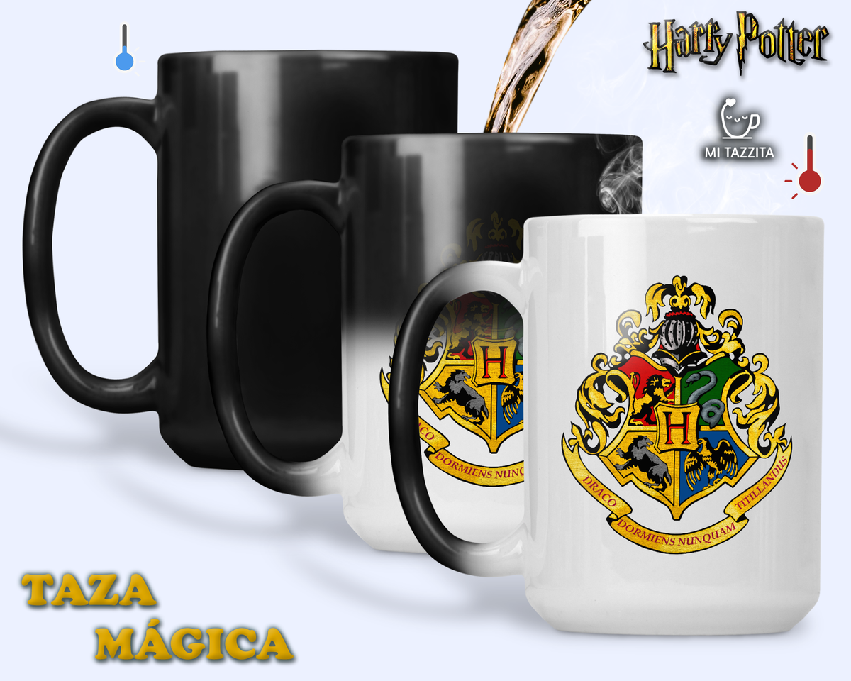 Taza Hogwarts | Tazas Harry Potter / Tazas Magicas de 15 oz.
