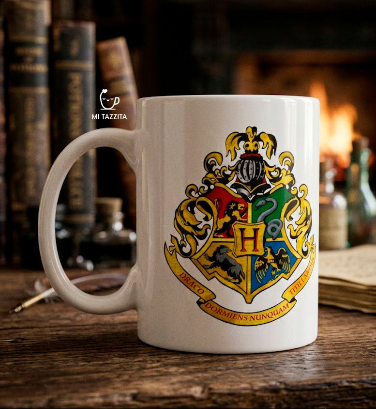 Taza Hogwarts | Tazas Harry Potter / Taza Blanca de 11 oz.