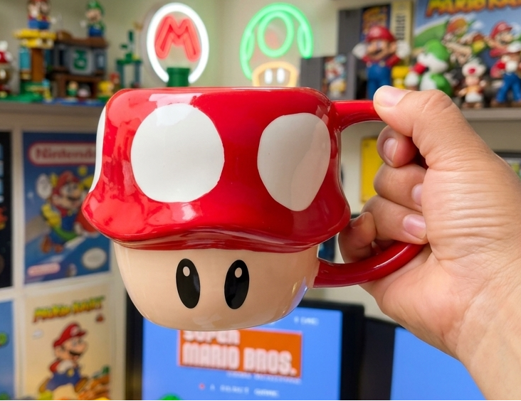 Taza Honguito Mario Bross | Tazas Mario Bros