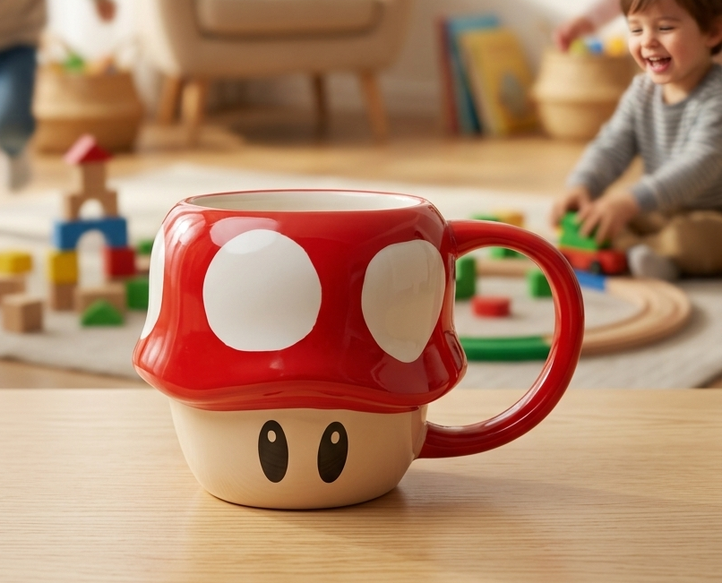 Taza Honguito Mario Bross | Tazas Mario Bros