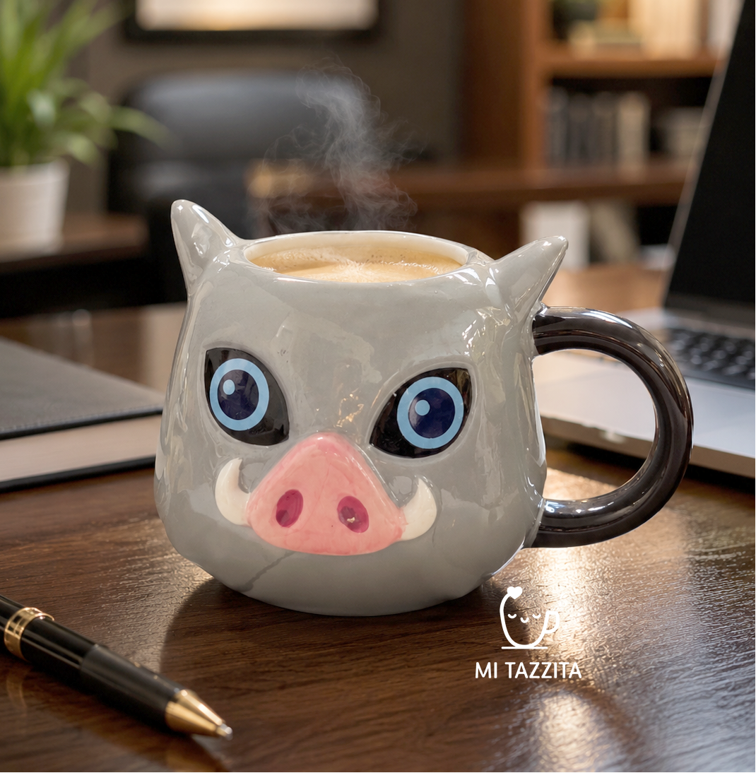 Taza Inosuke Hashibira | Tazas Demon Slayer