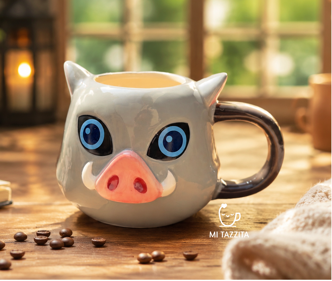 Taza Inosuke Hashibira | Tazas Demon Slayer
