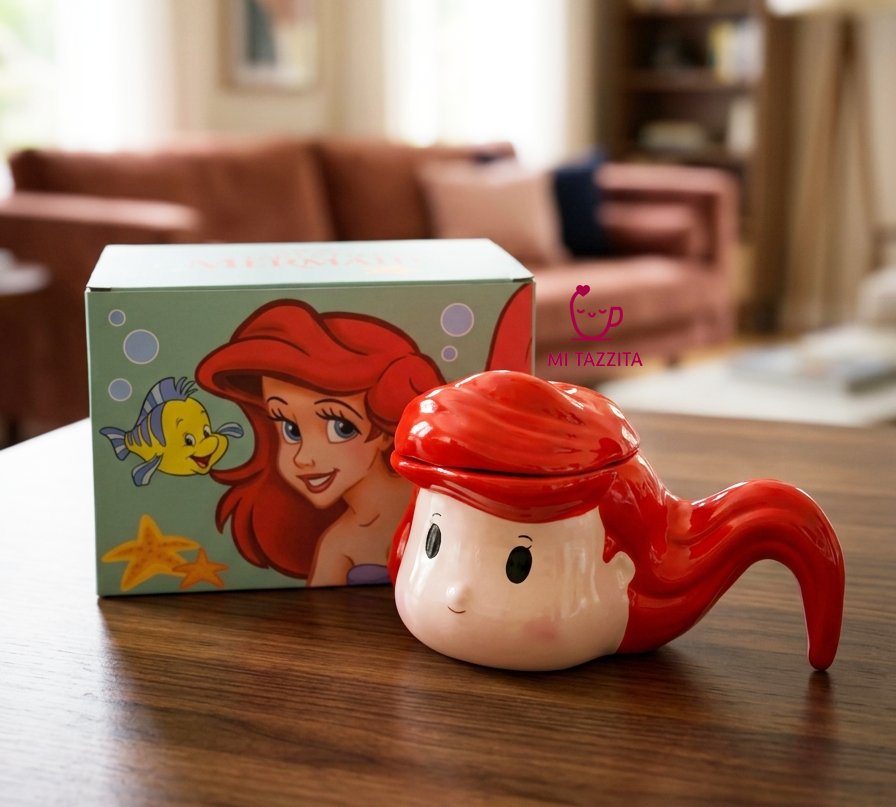 Taza La Princesa Sirenita | Tazas Princesas Disney