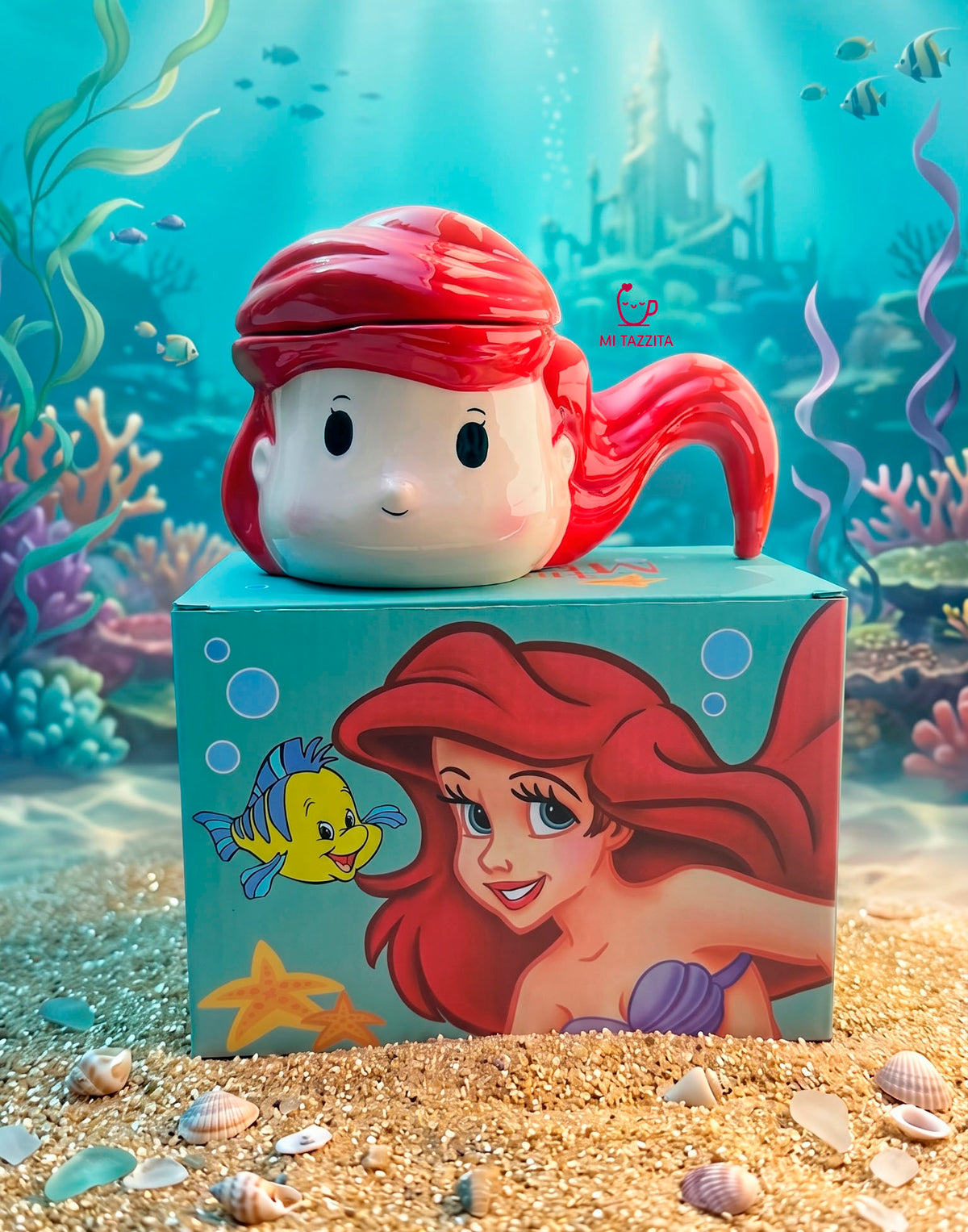 Taza La Princesa Sirenita | Tazas Princesas Disney