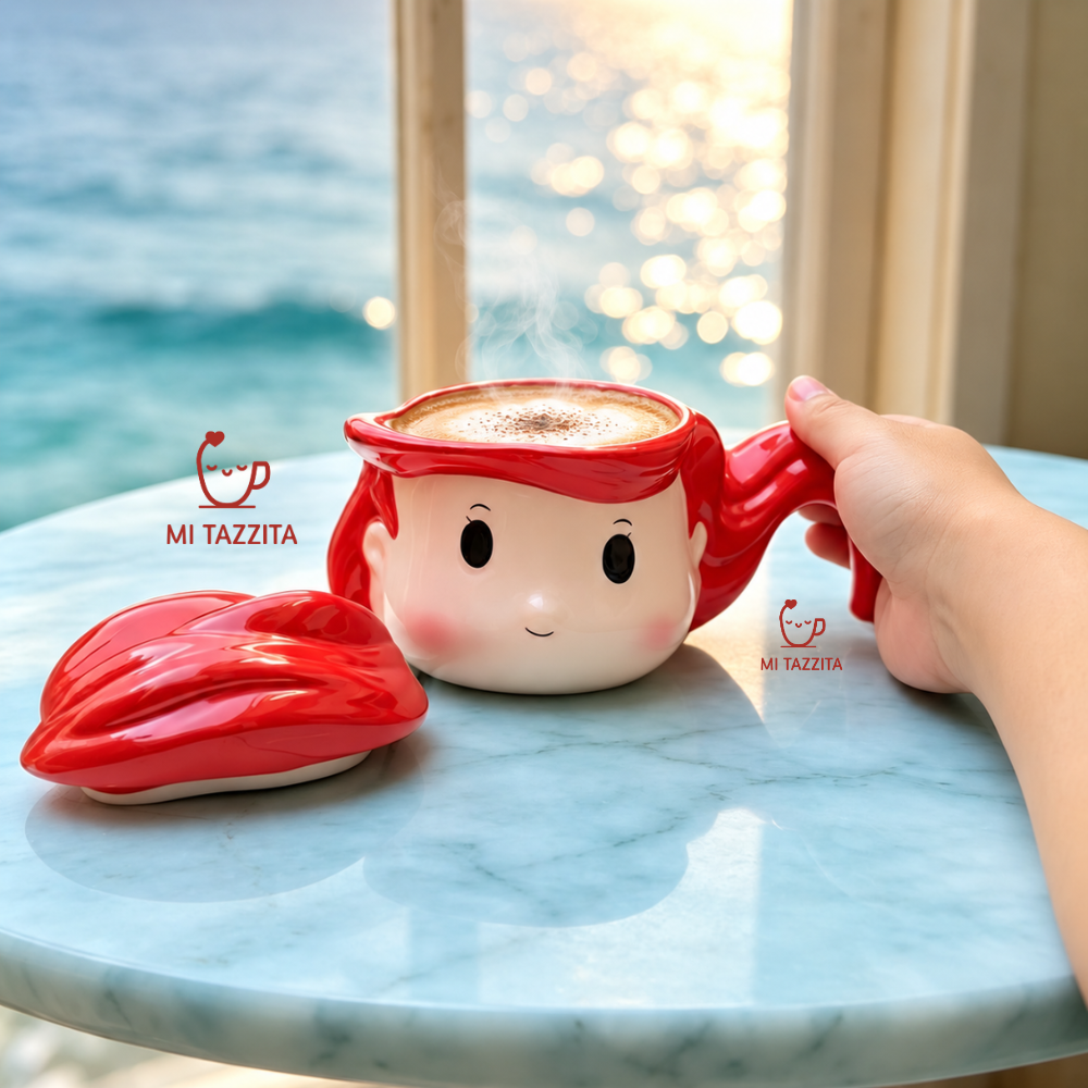 Taza La Princesa Sirenita | Tazas Princesas Disney