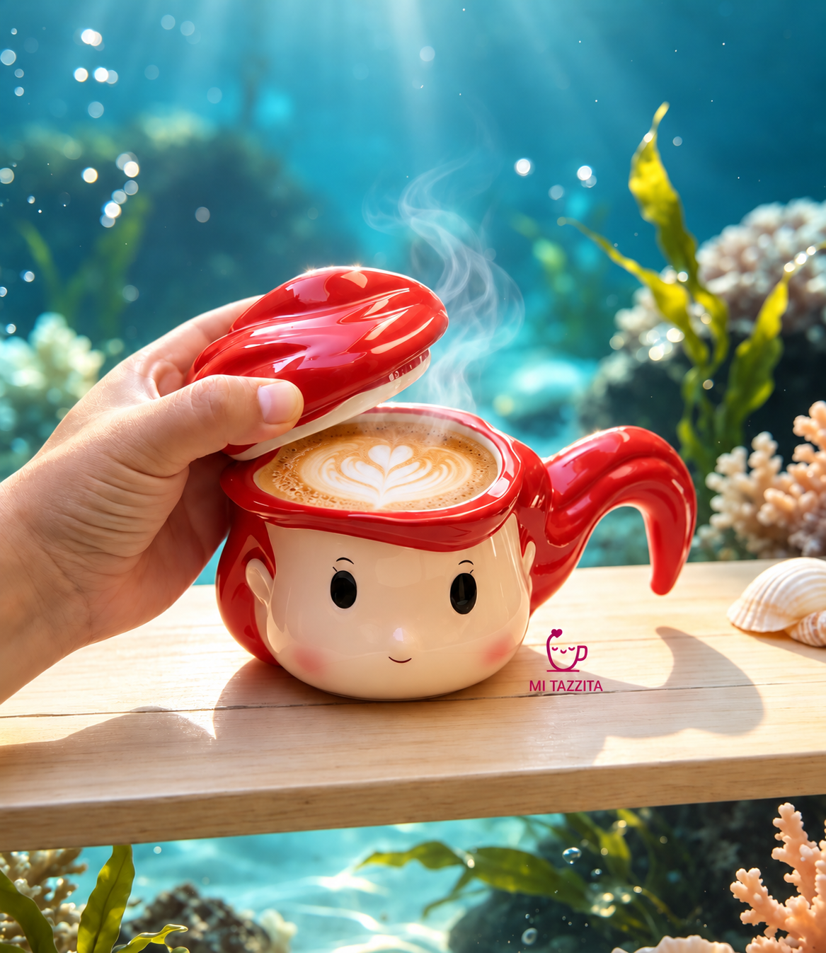 Taza La Princesa Sirenita | Tazas Princesas Disney