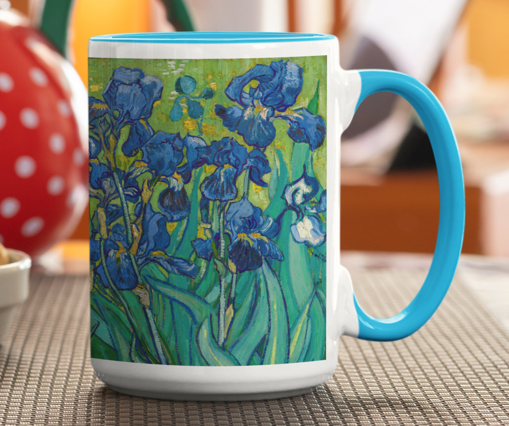 Taza Los Lirios Van Gogh Taza Van Gogh