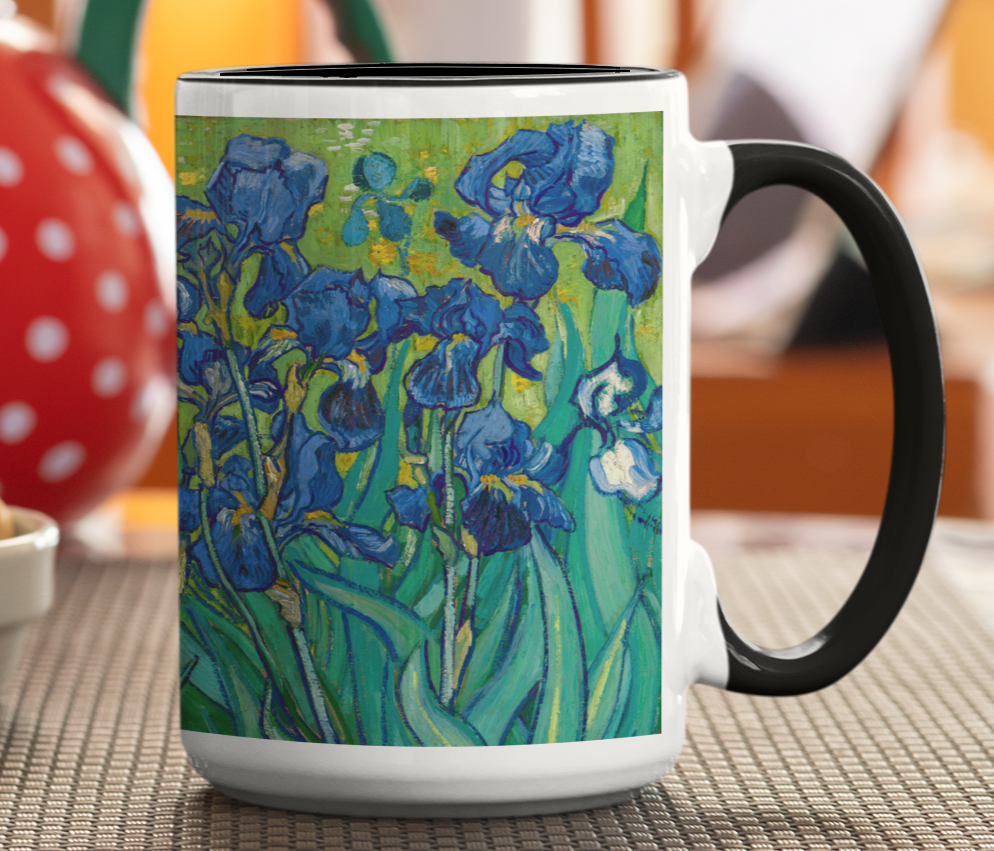 Taza Los Lirios Van Gogh Taza Van Gogh