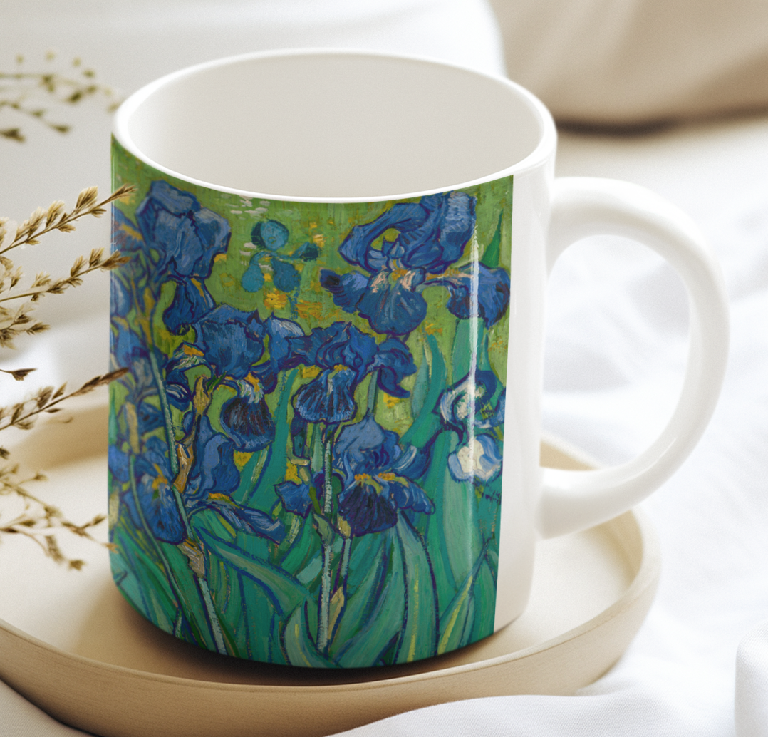 Taza Los Lirios Van Gogh Taza Van Gogh
