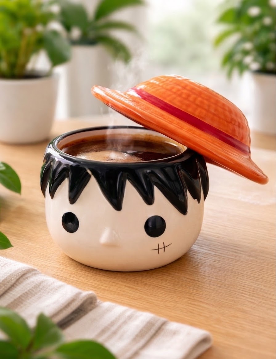 Taza Luffy en 3D - Tazas One Piece
