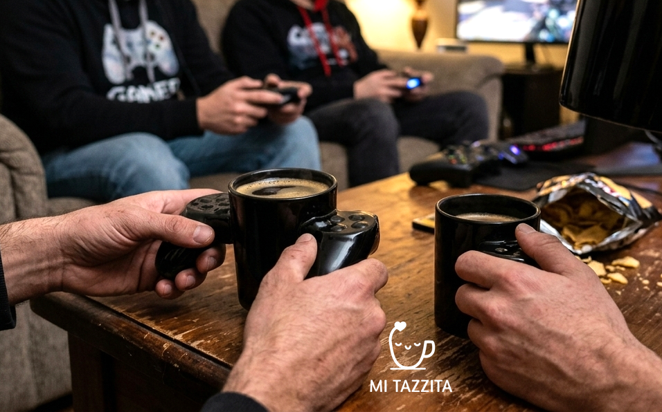 Taza Mando Gamer Negro | Tazas para Ellos