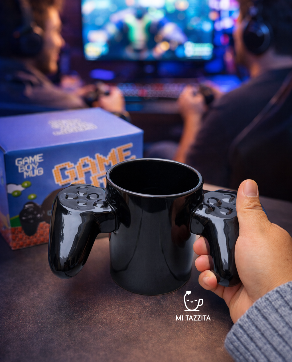Taza Mando Gamer Negro | Tazas para Ellos