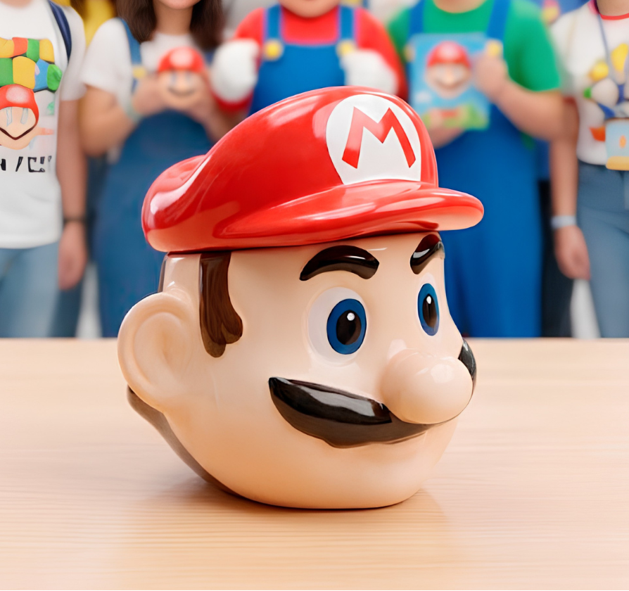 Taza Mario Bros con Caja de la Serie | Tazas Mario Bros