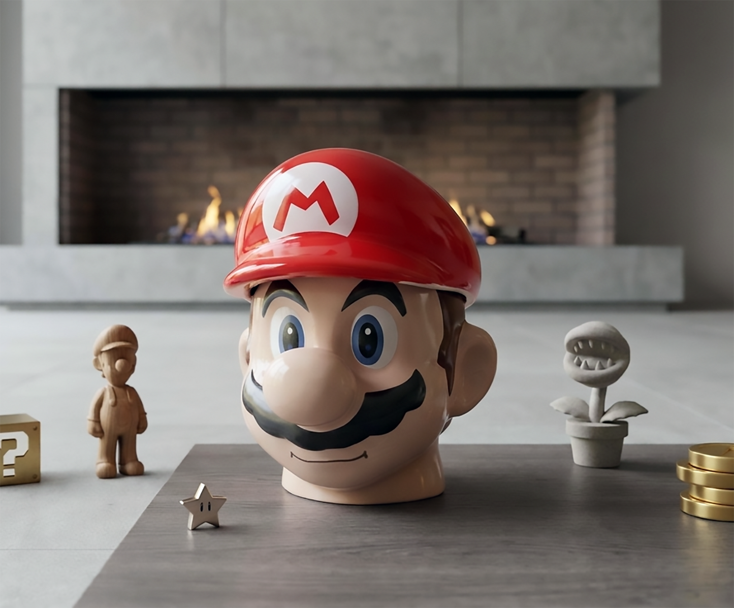 Taza Mario Bros con Tapa | Tazas Mario Bros