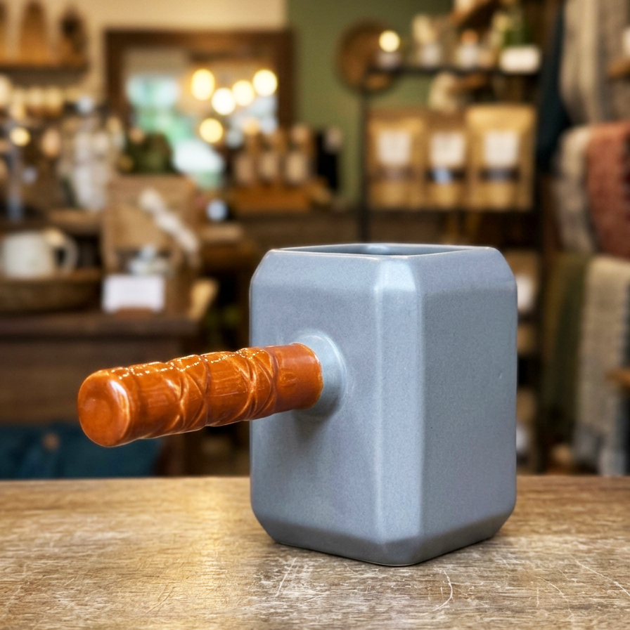 Taza Martillo de Thor | Tazas de Superhéroes Marvel