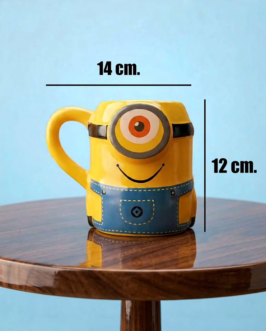 Taza Minion en 3D | Tazas Minion