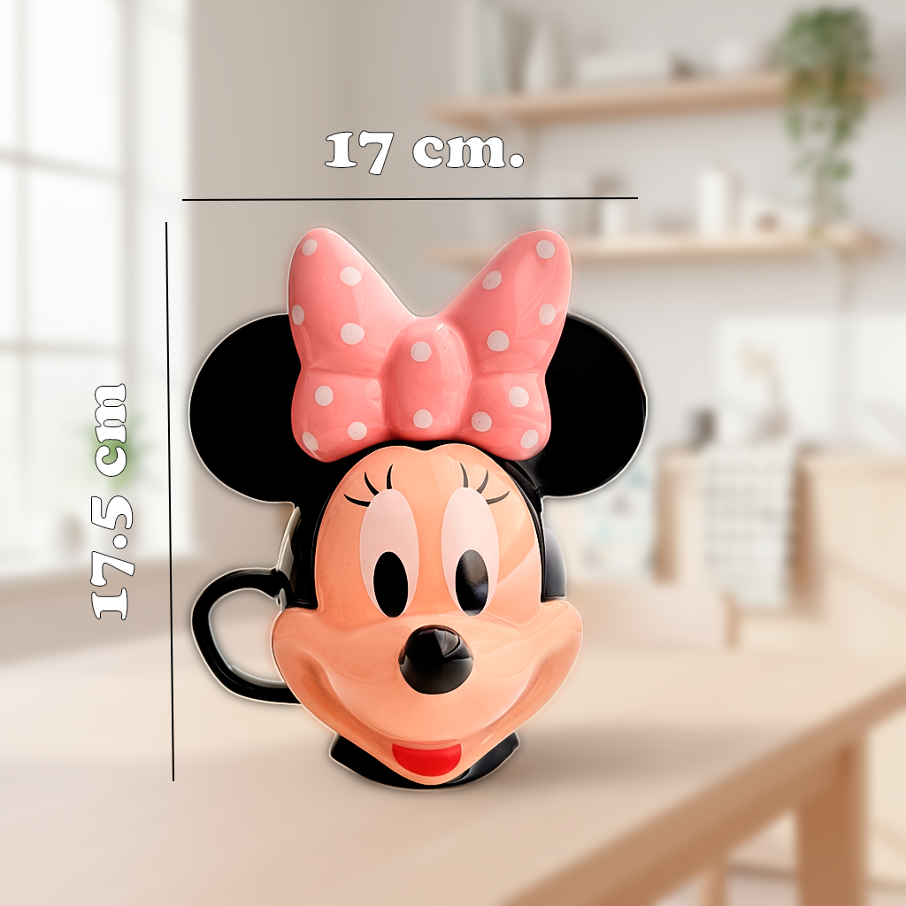 Taza Minnie Mouse Rosado | Tazas Mickey & Minnie Mouse 