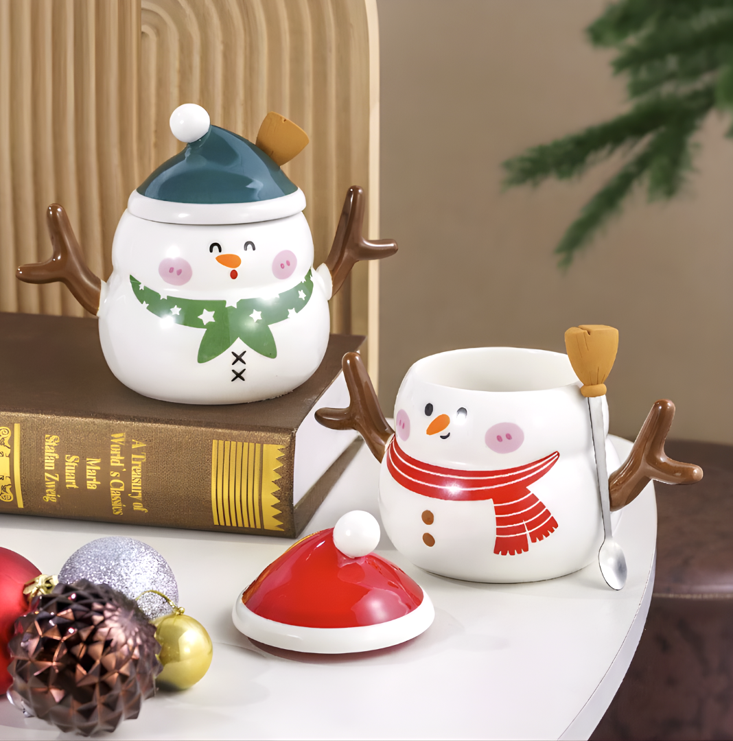 Taza Muñeco de Nieve - Tazas Navideñas