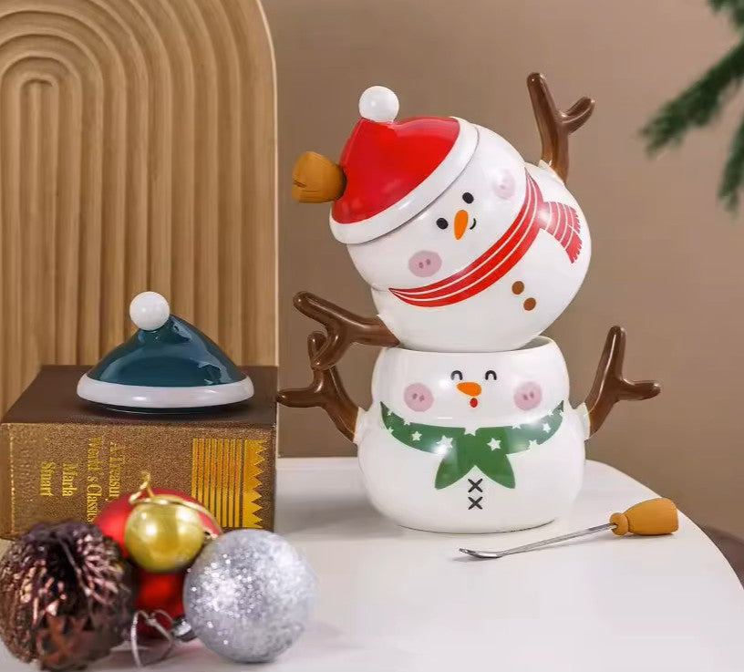Taza Muñeco de Nieve - Tazas Navideñas