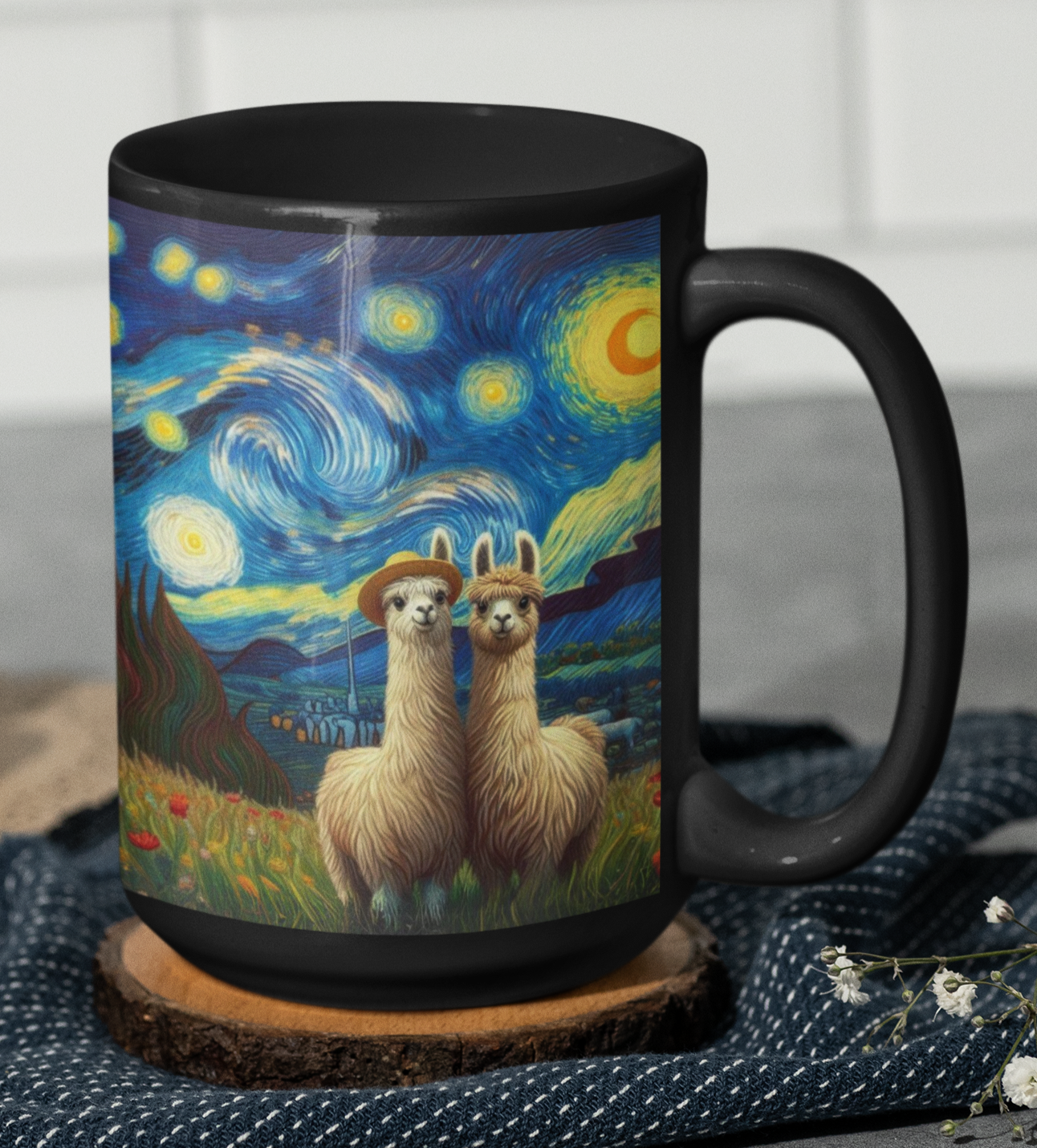 Taza La Noche Estrellada Peruana - Taza Van Gogh