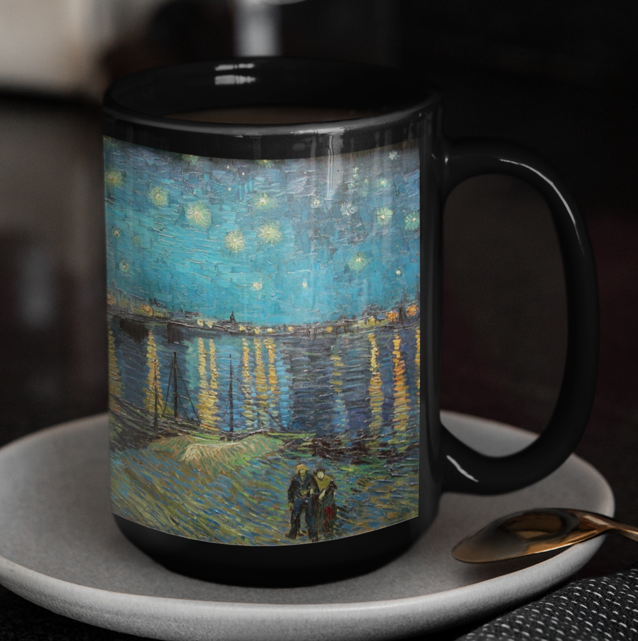 Taza La Noche Estrellada sobre Ródano   - Taza Van Gogh