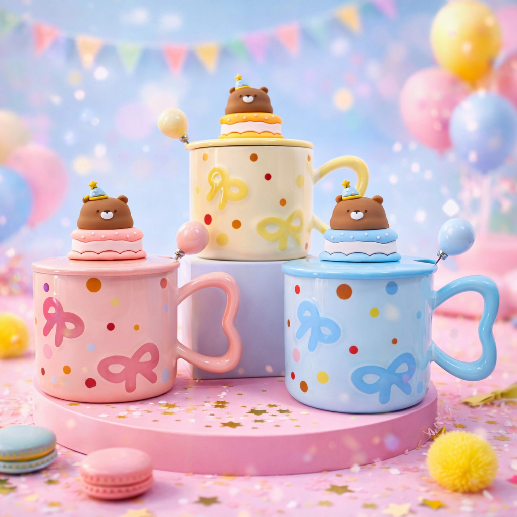 Taza Osito cumpleañero | Tazas para Cumpleaños
