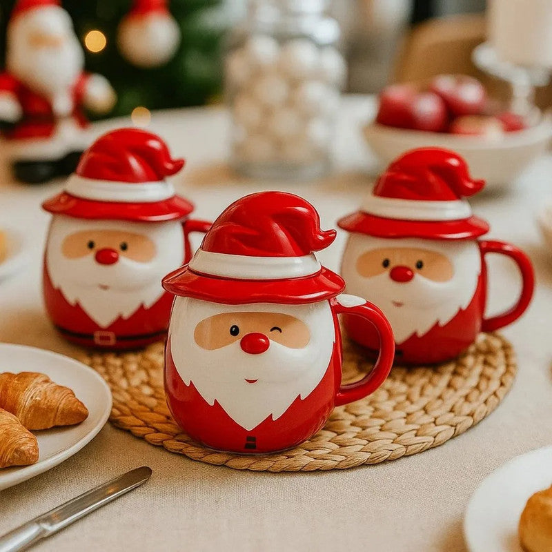 Taza Papá Noel con Tapita - Tazas Navideñas