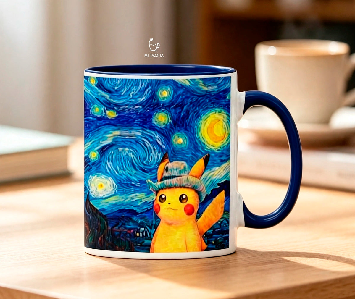 Taza Pikachu Van Gogh | Tazas Pokémon