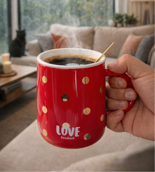 Taza Roja Reina del Amor | Tazas San Valentín 