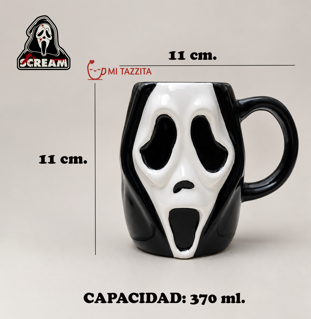 Taza Scream | Tazas de Halloween