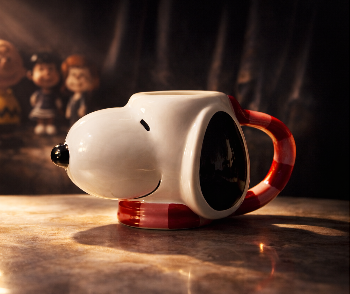 Taza Snoopy con Chalina | Tazas de Snoopy
