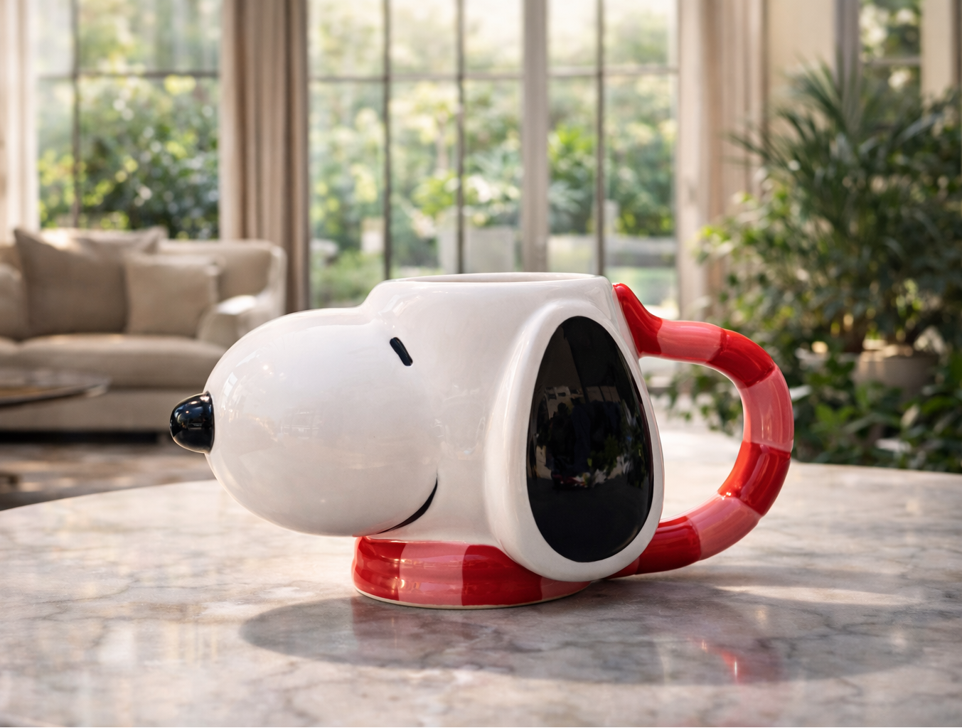 Taza Snoopy con Chalina | Tazas de Snoopy