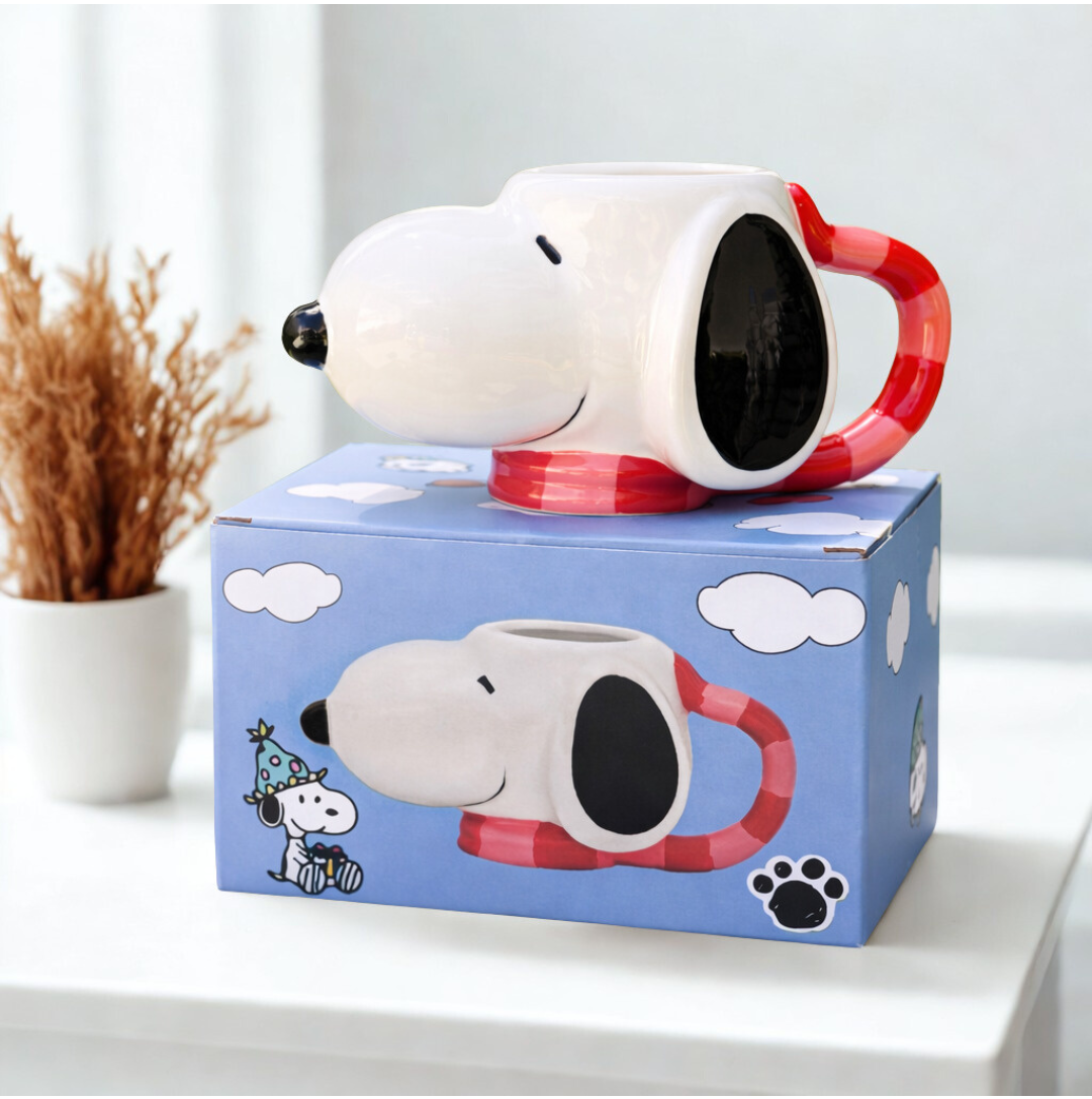 Taza Snoopy con Chalina | Tazas de Snoopy