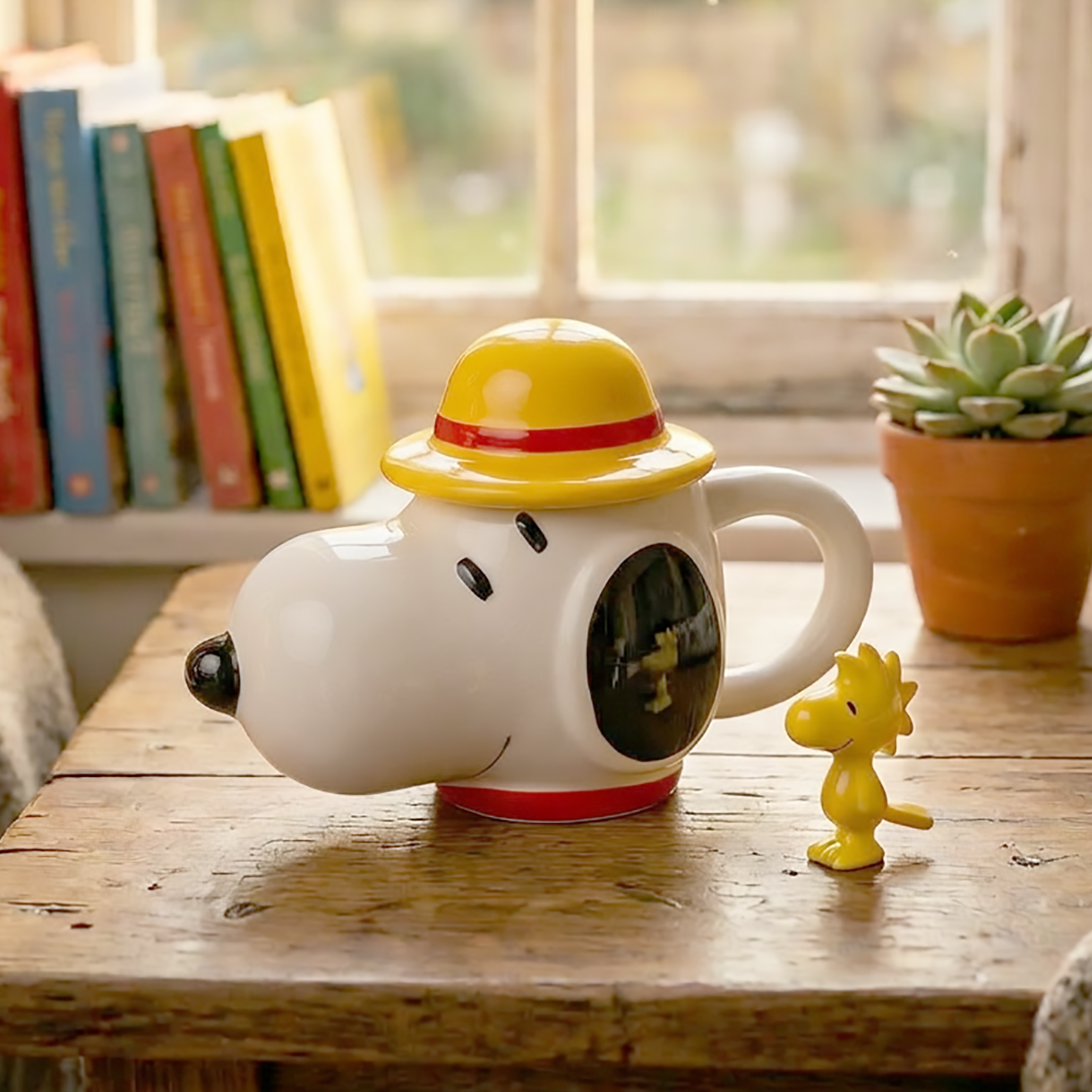 Taza Snoopy estilo One Piece - Edición Limitada