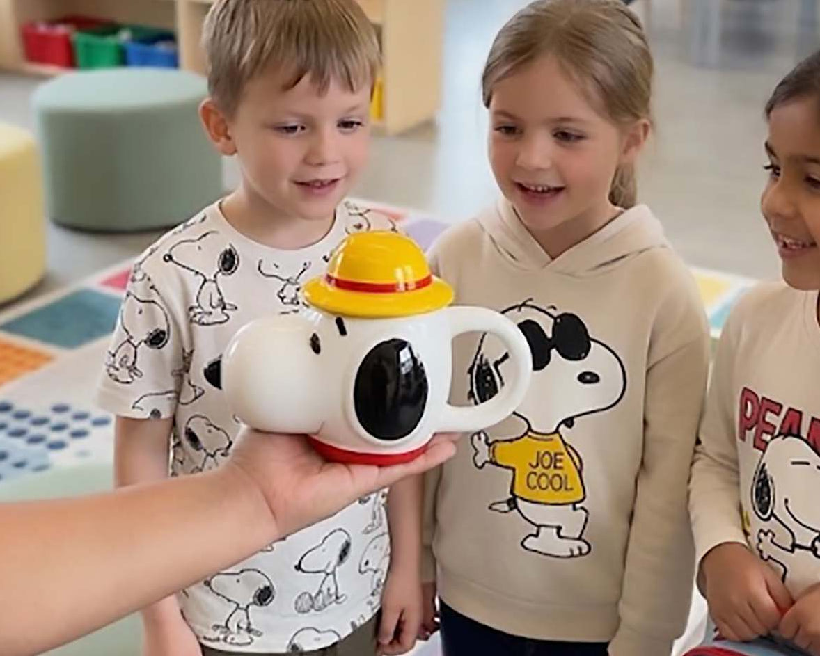 Taza Snoopy estilo One Piece - Edición Limitada