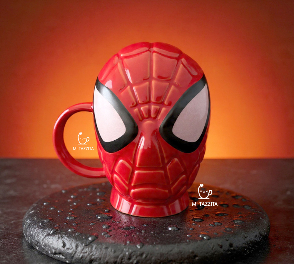 Taza Spider-Man en 3D
