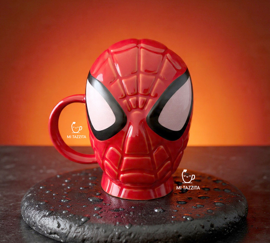 Taza Spider-Man en 3D
