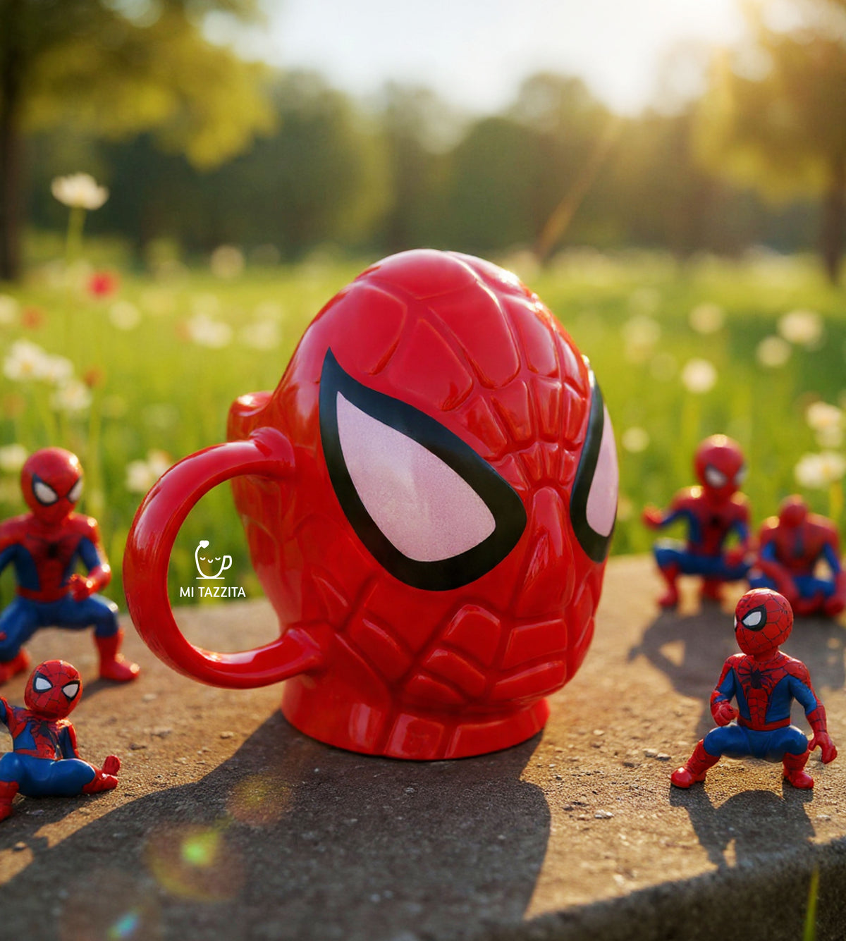 Taza Spider-Man en 3D