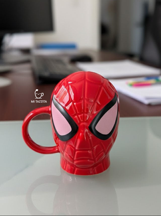 Taza Spider-Man en 3D