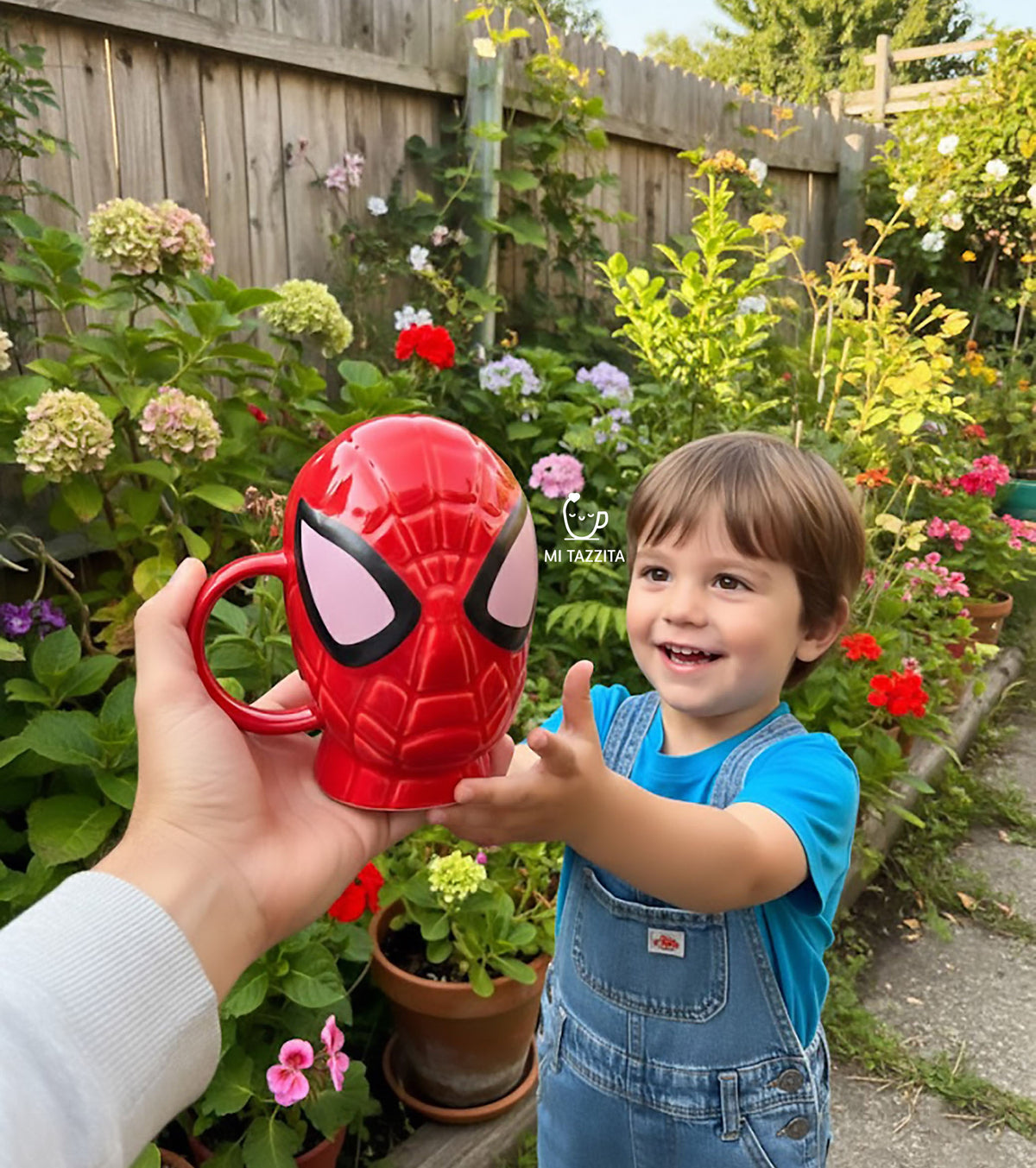 Taza Spider-Man en 3D