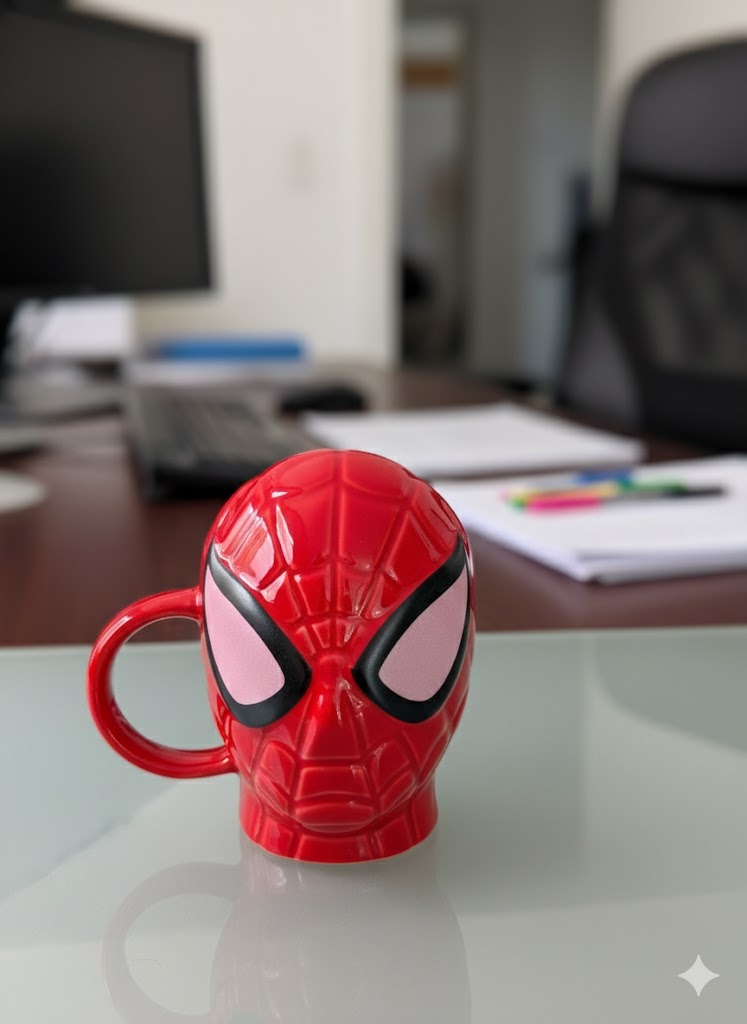 Taza Spider-Man en 3D - Tazas Para Ellos